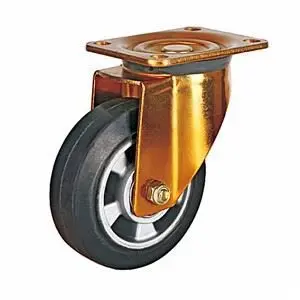 Elastic Rubber Casters
