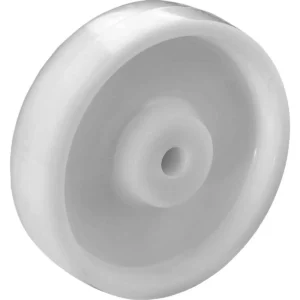 White Nylon Wheel - no Bearings