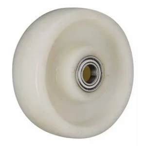 White Nylon Wheel with Ball Bearings