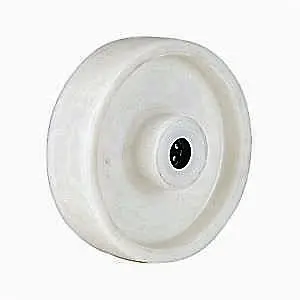 White Nylon Rollers Wheel with Bearings