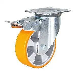 Yellow Polyurethane Casters